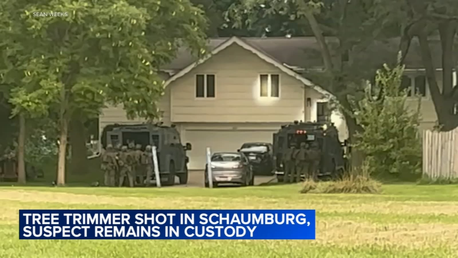 Residents react after man allegedly shoots tree trimmer over noise, leading to standoff | Video