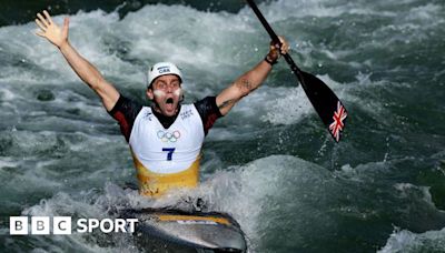 Olympics canoe slalom: Great Britain's Adam Burgess wins canoeing silver