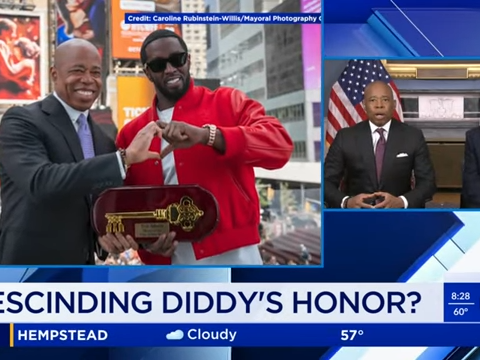 NYC City Council Says Mayor Adams Should 'Snatch' Diddy's Key to the City Back