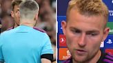 De Ligt says linesman apologised to him for 'making a mistake' in Madrid defeat