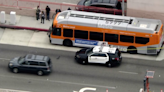 LA Metro rider stabbed on bus in Lynwood; 1 detained