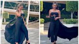 El jumpsuit con falda de Galilea Montijo que encantó por originalidad