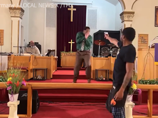 ‘God jammed the gun’: Man tried to shoot pastor during livestreamed sermon, police say