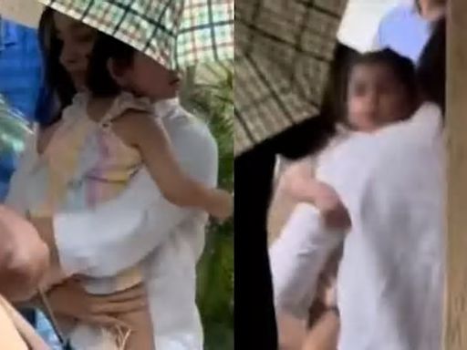 Alia Bhatt Takes Baby Girl, Raha To 'Bua', Kareena Kapoor Khan's House, She Dons Rainbow Dress