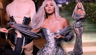 La cintura imposible de Kim Kardashian en la MET Gala: haría cualquier cosa por lucir perfecta