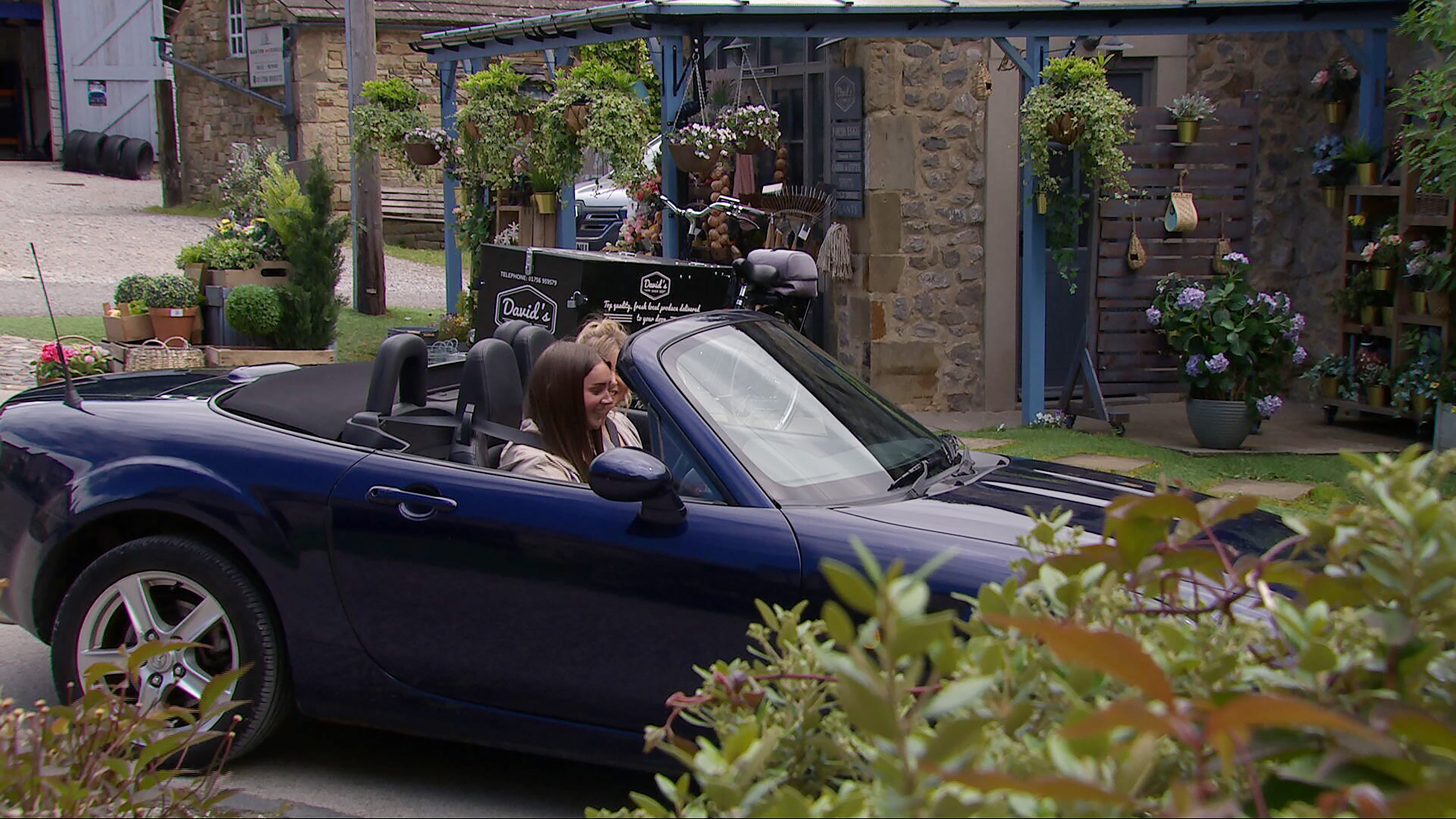 Emmerdale spoilers: Charity Dingle plays with fire as she takes Sarah for a joyride!