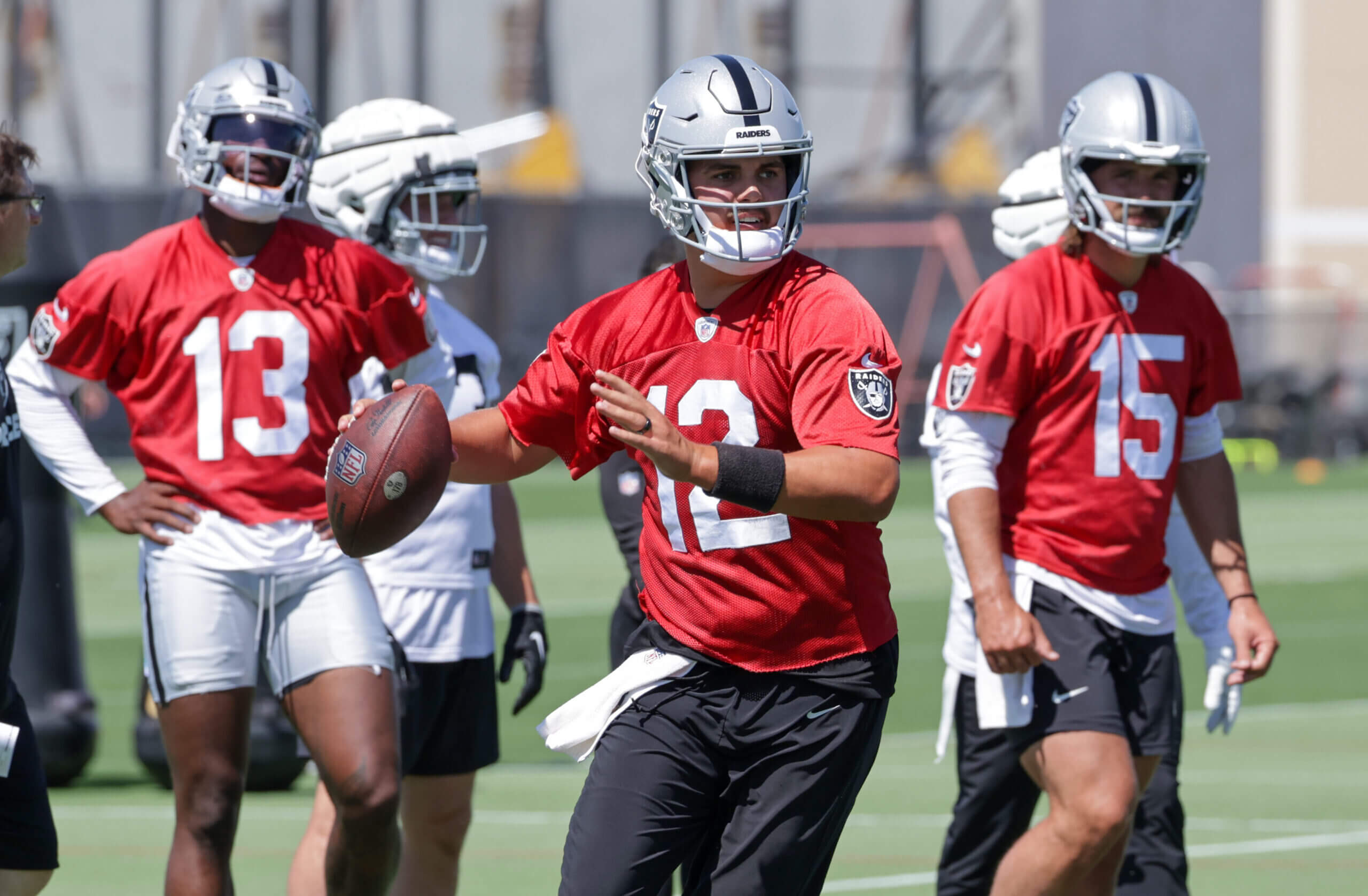 What to watch at Raiders training camp: Roster moves, QB battle and more