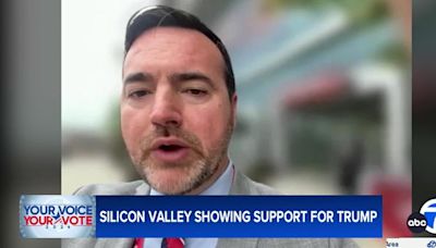 How Silicon Valley is showing support for Trump's VP pick JD Vance