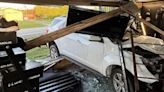 Vehicle crashes through southern KY outdoor goods shop