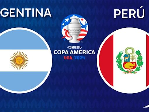 ¿A qué hora juega Argentina vs. Perú hoy por la Copa América 2024? Horarios del mundo