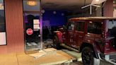 Dance studio closed after Jeep crashes into building
