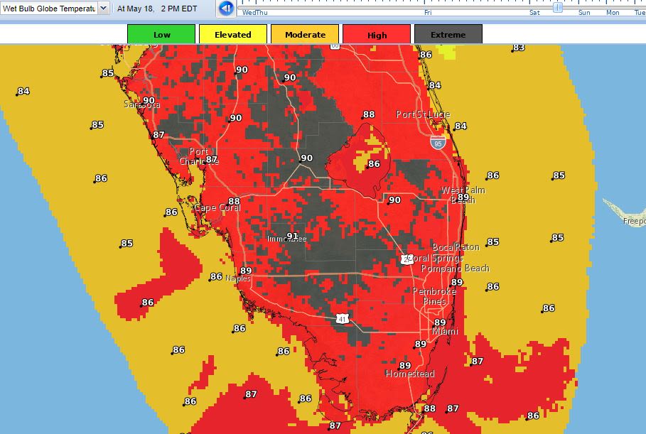 How hot is it in South Florida? Let us count the ways