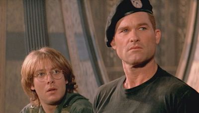 Kurt Russell Had To Drag James Spader Out Of His Trailer For Stargate - SlashFilm