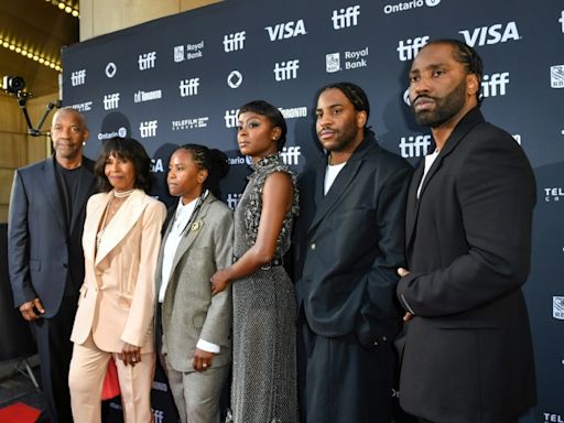 'Piano Lesson' premiere in Toronto a family affair for Denzel