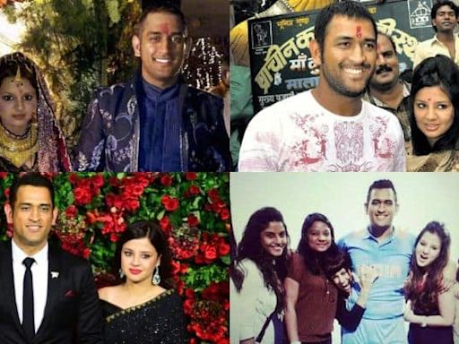 MS Dhoni And Sakshi Dhoni: A Love Story Captured In Timeless Moments - In Pics