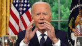 In primetime address, Biden says country must not go down road of political violence