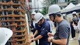 震出斷層隱憂...建築安全施工觀摩 戴雲發：看不見的地方更重要