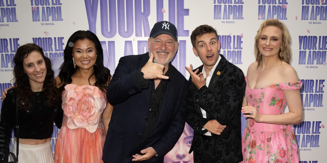 Photos: On the Red Carpet at Opening Night of YOUR LIE IN APRIL at the Harold Pinter Theatre