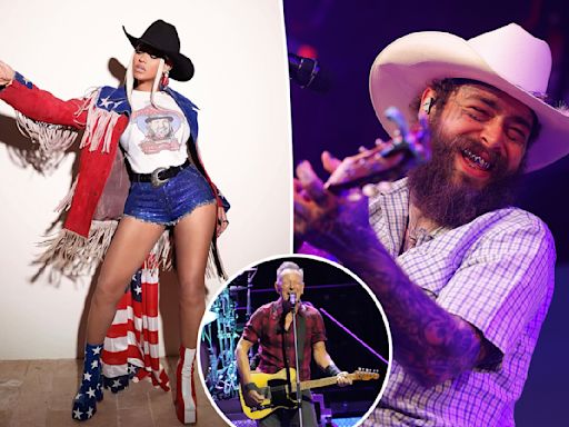 How Beyoncé, Post Malone, Bruce Springsteen and more have gone — and changed — country