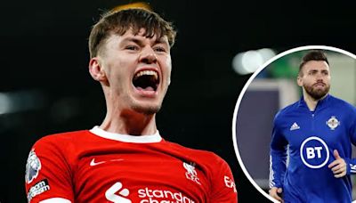 Stuart Dallas makes Conor Bradley prediction after Liverpool star's meteoric rise