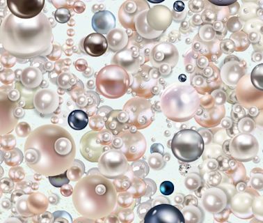 You have 20/20 vision if you can spot the diamond among the pearls in 18 seconds