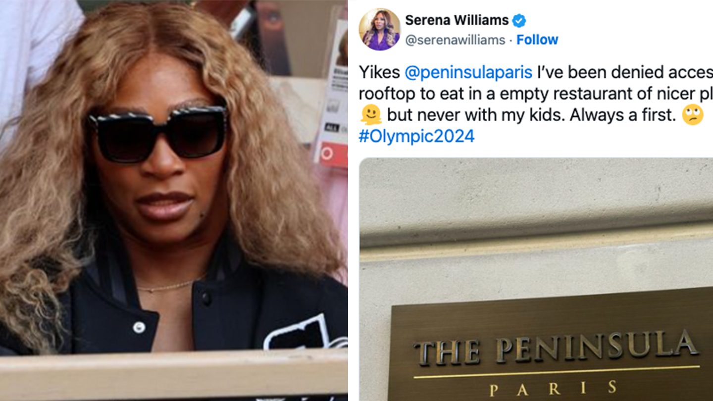 Serena Williams Is Slamming A Restaurant In Paris: 'Yikes'