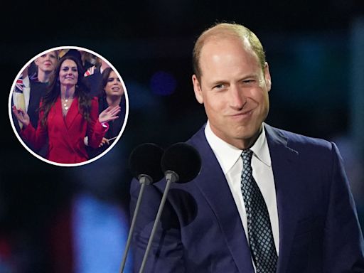 Princess Kate's reaction to William's risky joke caught on camera