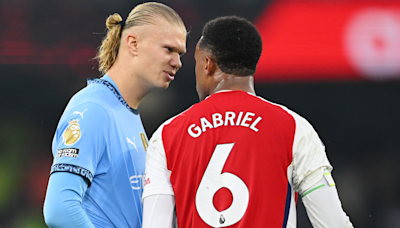 'It's a war' - Gabriel responds to Erling Haaland throwing ball at his head as Arsenal defender fires strong warning to whole Man City squad | Goal.com English Oman