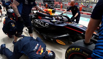 Chinese Grand Prix practice session briefly halted by track-side fire