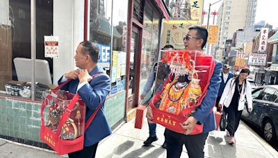 北港媽祖出巡抵舊金山 旅客：受保佑飛行特順