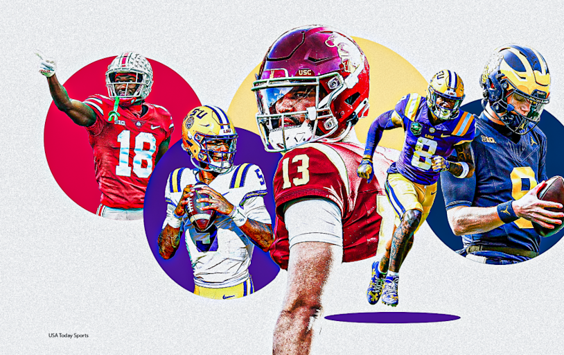 2024 NFL mock draft: QBs go 1-2-3, WRs go 4-5-6 in new first-round projections