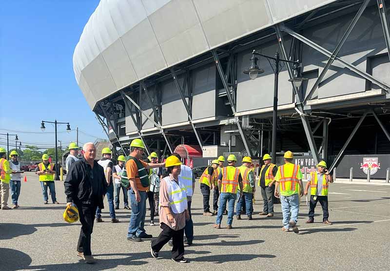 Harrison first responders, PSE&G workers train for potential gas emergency at Red Bull Arena - The Observer Online