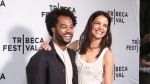 Katie Holmes’ Hand-crocheted Chloé Top, Skirt Took 180 Hours for Her ‘Alone Together’ Premiere With Bobby Wooten at Tribeca Film...