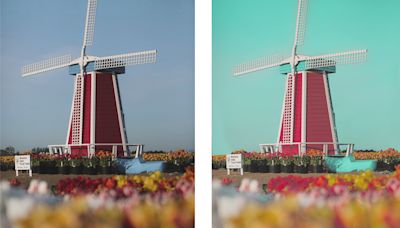 Make the colors in your photos pop like in a Wes Anderson film!