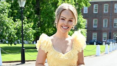 Katie Piper is a ray of sunshine in yellow for Chelsea Flower Show