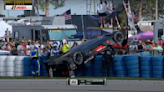 Cadillac Racing's Pipo Derani Crashes While Leading 12 Hours of Sebring