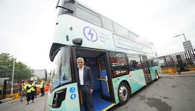 Sadiq Khan urged to take 'bolder action' to hit green transport targets