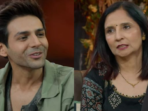 The Great Indian Kapil Show: Kartik Aaryan's mom reveals WHY she wasn't happy when he bagged Pyaar Ka Punchnama