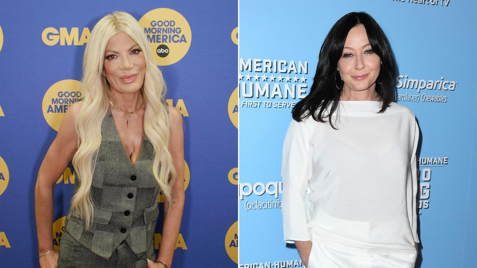 Tori Spelling on how friend Shannen Doherty helped her find her power for 'Dancing with the Stars'