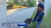 Gwinnett County, Georgia police release video of police dog finding missing child with autism