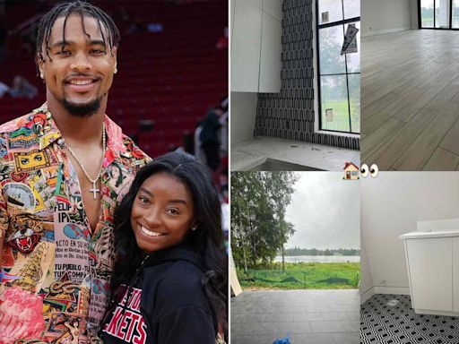 Simone Biles Reveals More of Stunning Texas Home She’s Building with Husband — Including the Views!