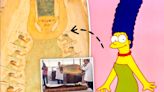 ¡Insólito! Descubrieron momia egipcia similar a un personaje de Los Simpson