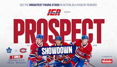 Canadiens renew rivalry with Maple Leafs in “Prospect Showdown” presented by IGA in collaboration with Voisin | Montréal Canadiens