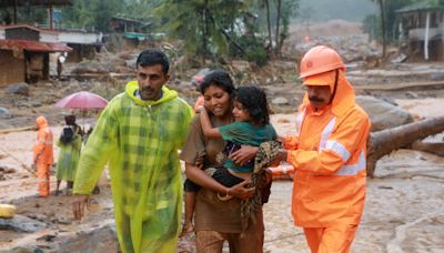 Kerala landslides – latest: At least 70 killed and hundreds feared trapped after landslides in southern India