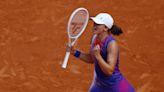 Tennis-Swiatek overwhelms Gauff to reach third straight French Open final