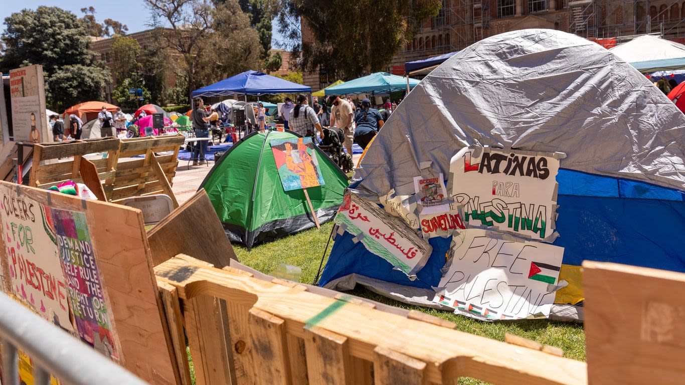 Latino students are key part of pro-Palestine encampment protests