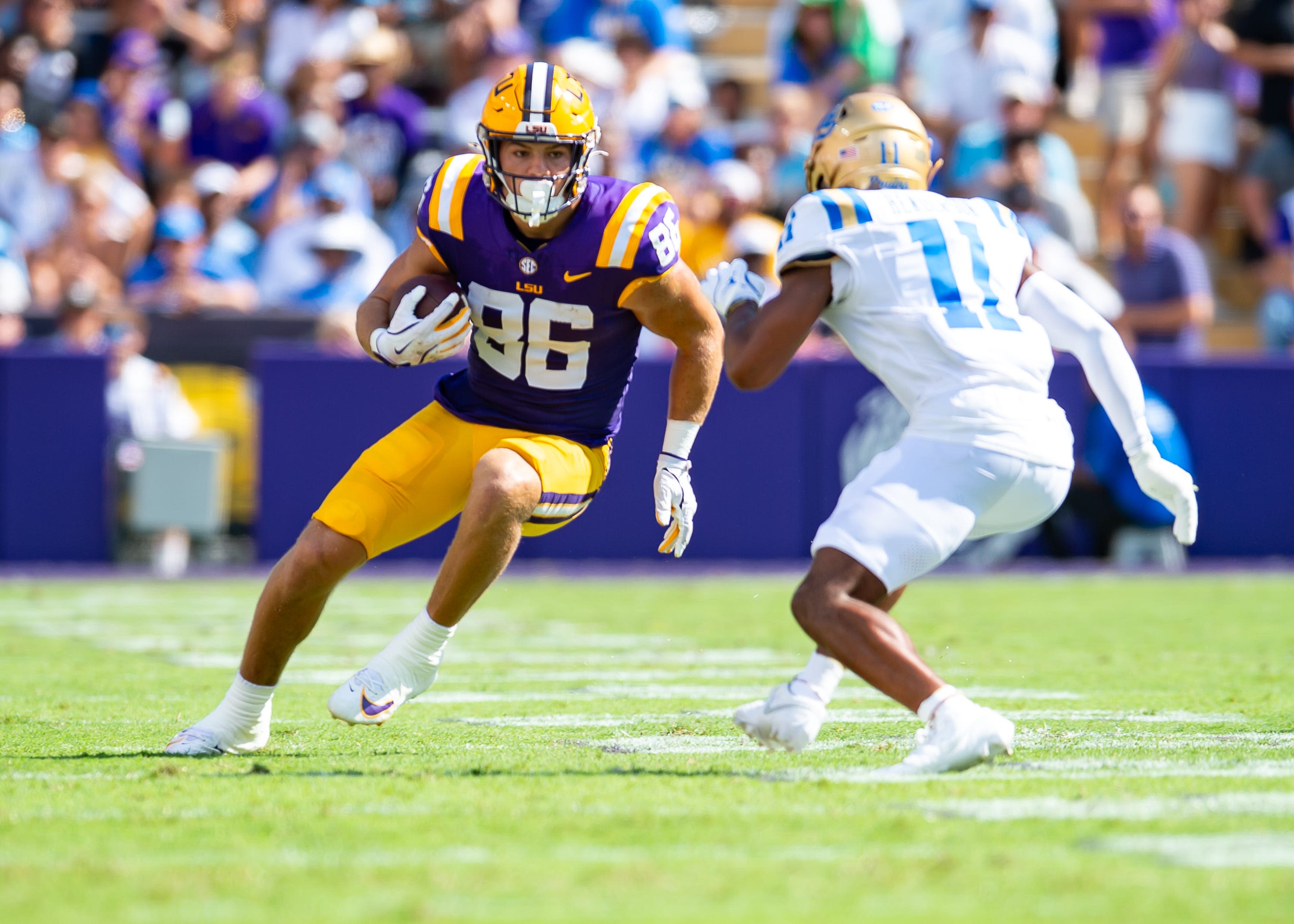 How Mason Taylor has become LSU football's 'safety valve'