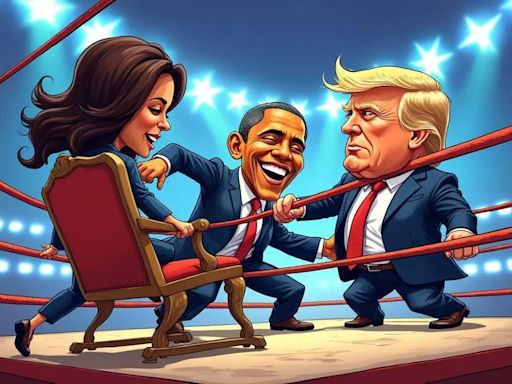 Bad news for Trump? Kamala Harris to get Obama boost in last 27 days of campaign | World News - Times of India