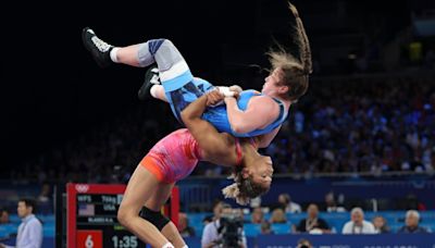 Chicago’s Kennedy Blades will wrestle for a gold medal after beating 3 higher seeds in her Olympic debut