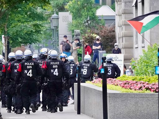 McGill University closes campus for dismantling operation of pro-Palestinian encampment